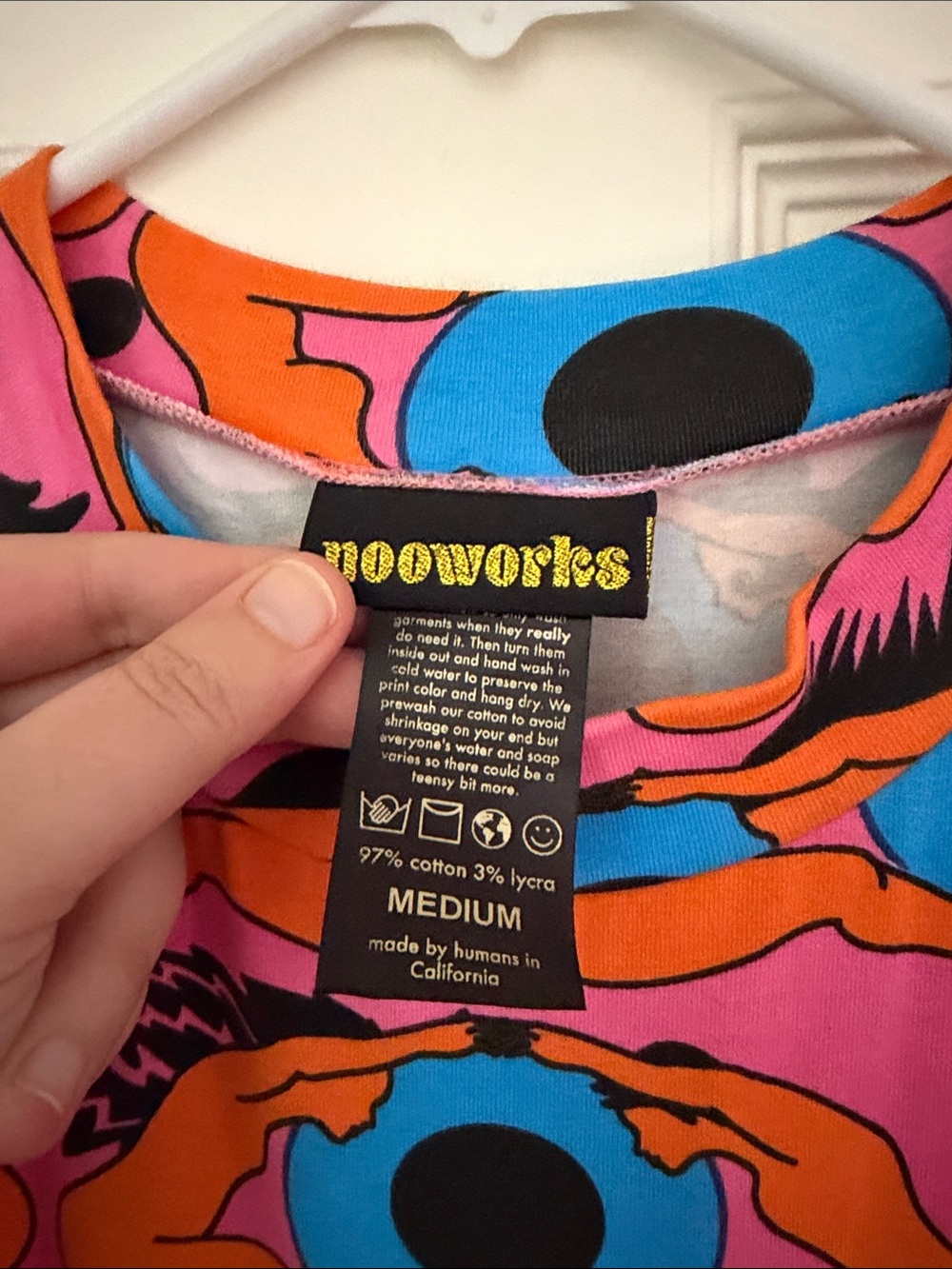 Nooworks Mock Neck Cotton Midi Dress - Picture 2 of 4